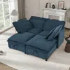 Streamdale Furniture Streamdale Modular Sofa With Storage, 4-seater With Cushions