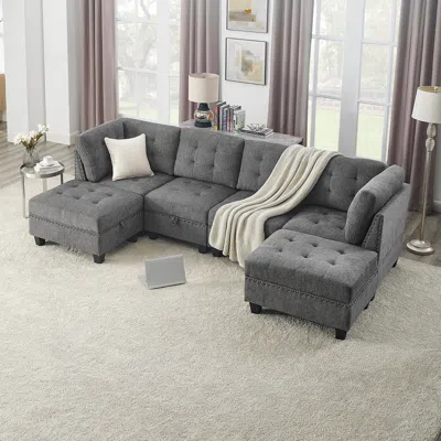Streamdale Furniture Streamdale Modular U-shape Sectional