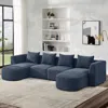 Streamdale Furniture Streamdale Modular U-shaped Sofa With Chaise And Single Seats