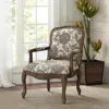 Streamdale Furniture Streamdale Monroe Camel Back Exposed Wood Chair