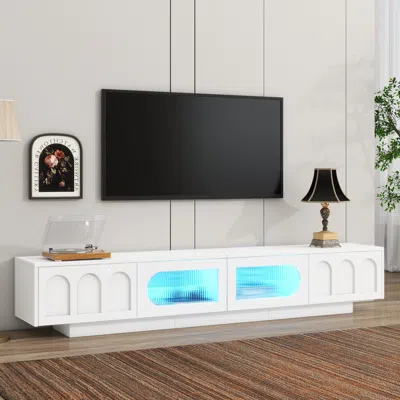 Streamdale Furniture Streamdale Multi-function Smart Led Rgb Color Changing Strip Light In White