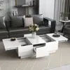 Streamdale Furniture Streamdale Multi-use Coffee Table With Hidden Storage & Sliding Top