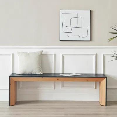 Streamdale Furniture Streamdale Multicolored Dining Bench 59