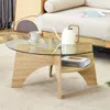 Streamdale Furniture Streamdale Multipurpose Tempered Glass Coffee Table, 31.5