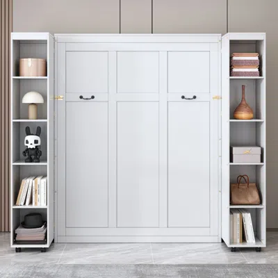 Streamdale Furniture Streamdale Murphy Bed Wall Bed With Storage Doors