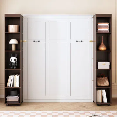 Streamdale Furniture Streamdale Murphy Bed Wall Bed With Storage Doors
