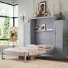 Streamdale Furniture Streamdale Murphy Bed With Wardrobes & Shelves