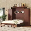 Streamdale Furniture Streamdale Murphy Bed With Wardrobes & Shelves