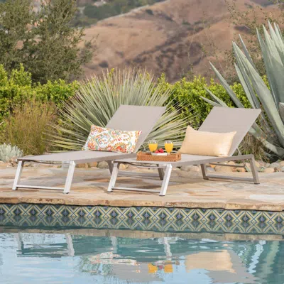 Streamdale Furniture Streamdale Myers Chaise Lounge: Adjustable Comfort For Poolside Bliss