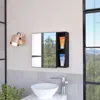Streamdale Furniture Streamdale Myrick 2-shelf Medicine Cabinet With Mirror Wengue