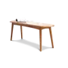 Streamdale Furniture Streamdale Natural Oak Wood For Dining Bench Table Bench For Living Room
