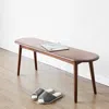 Streamdale Furniture Streamdale Natural Oak Wood For Dining Bench Table Bench For Living Room In Brown