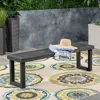 Streamdale Furniture Streamdale Nestor Acacia Wood Outdoor Bench: Durable, Weather-resistant, 60"w X 15"d X 18"h