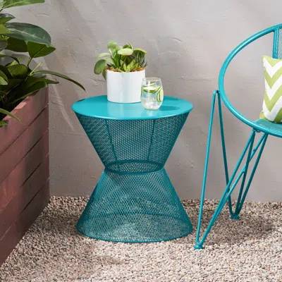 Streamdale Furniture Streamdale Nevada Outdoor Side Table: Perfect Summer Companion For Relaxation