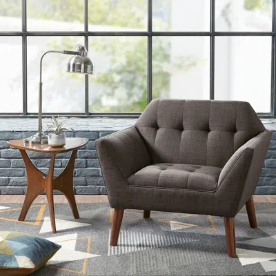Streamdale Furniture Streamdale Newport Lounge Chair In Gray