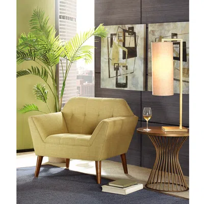 Streamdale Furniture Streamdale Newport Lounge Chair In Brown