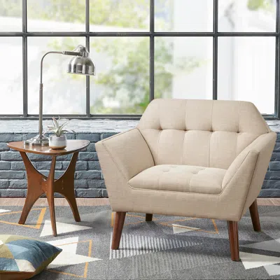 Streamdale Furniture Streamdale Newport Lounge Chair In Neutral