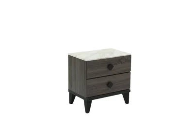 Streamdale Furniture Streamdale Nightstand In Champagne