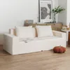 Streamdale Furniture Streamdale No Installation & Convertible Living Room Foam Sofa Chair Loveseat Twin Size