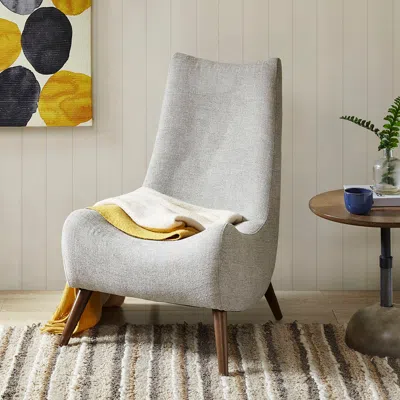 Streamdale Furniture Streamdale Noe Accent Chair In Gray