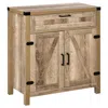 Streamdale Furniture Streamdale Oak Accent Kitchen Cabinet With Drawer