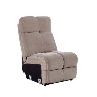 Streamdale Furniture Streamdale Okra Motor Power Recliner Sofa Multiple Combinations Armless Chair