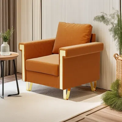 Streamdale Furniture Streamdale Orange Chair