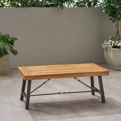 Streamdale Furniture Streamdale Outdoor Acacia Wood Coffee Table