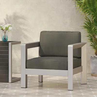 Streamdale Furniture Streamdale Outdoor Aluminum Club Chair - Deep Seating