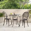 STREAMDALE FURNITURE STREAMDALE OUTDOOR BISTRO SET WITH ICE BUCKET FOR ENTERTAINING