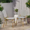 Streamdale Furniture Streamdale Outdoor Cafe Accent Chair Set (set Of 2)