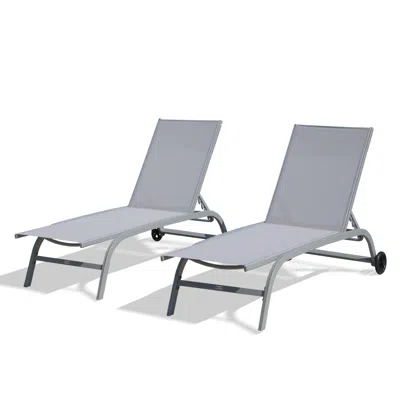 Streamdale Furniture Streamdale Outdoor Chaise Lounge Set