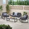Streamdale Furniture Streamdale Outdoor Chat Set With Weather-resistant Cushions