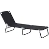 Streamdale Furniture Streamdale Outdoor Folding Chaise Lounge For Sun Tanning