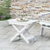 Streamdale Furniture Streamdale Outdoor Folding Wooden Side Table