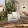 Streamdale Furniture Streamdale Outdoor Hanging Swing Chair With Cushion