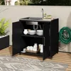 Streamdale Furniture Streamdale Outdoor Kitchen Sink Station With Cabinet