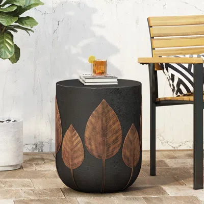 Streamdale Furniture Streamdale Outdoor Lightweight Concrete Side Table