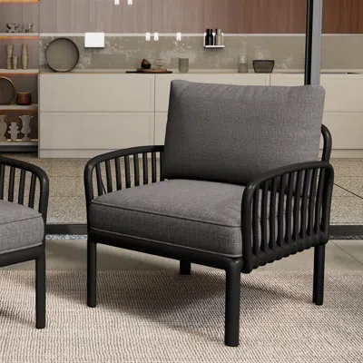 Streamdale Furniture Streamdale Outdoor Patio Club Chair With Cushions