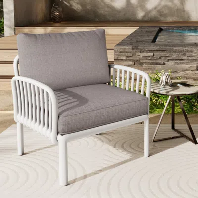 Streamdale Furniture Streamdale Outdoor Patio Club Chair With Cushions