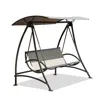 Streamdale Furniture Streamdale Outdoor Patio Swing With Adjustable Canopy