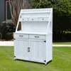 Streamdale Furniture Streamdale Outdoor Potting Bench With Storage