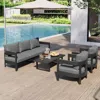 Streamdale Furniture Streamdale High-quality Outdoor Seating Set With Thick Cushions