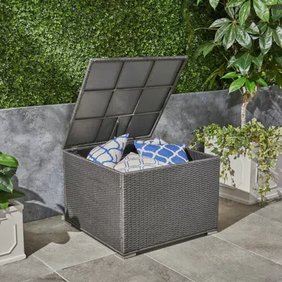 Streamdale Furniture Streamdale Outdoor Storage Box & Table Combo