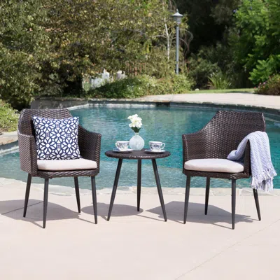Streamdale Furniture Streamdale Outdoor Wicker Chat Set For Two