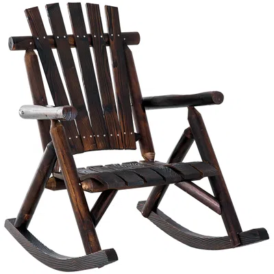 Streamdale Furniture Streamdale Outdoor Wooden Rocking Chair