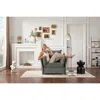 Streamdale Furniture Streamdale Oversized Chenille Armchair For Living Room And Bedroom