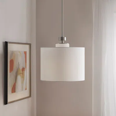 Streamdale Furniture Streamdale Pacific Metal Pendant With Drum Shade