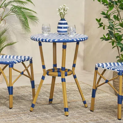 Streamdale Furniture Streamdale Parisian Bistro Table Vibrant Elegance For Outdoor Oasis