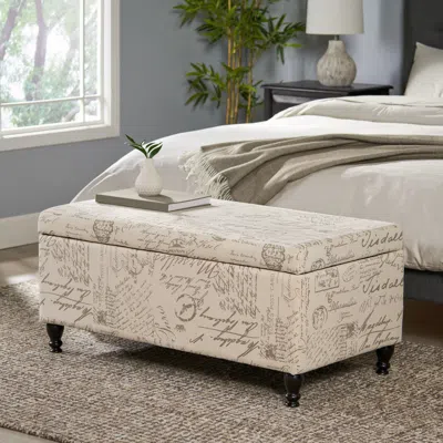 Streamdale Furniture Streamdale Parisian Storage Ottoman